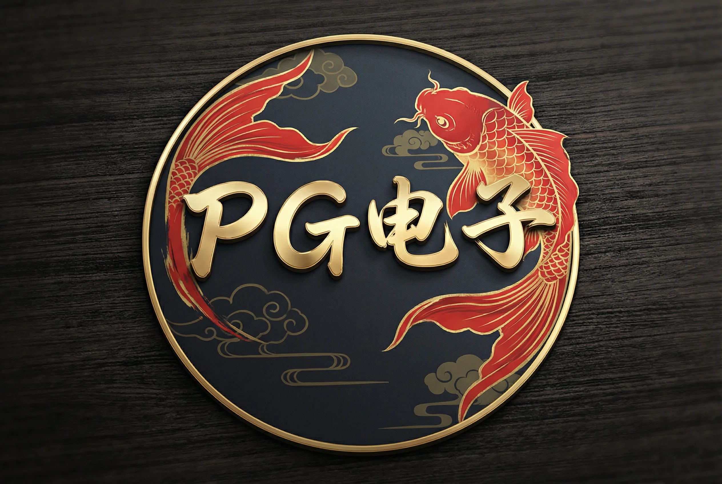 pg电子试玩官方Logo锦鲤祥瑞标志